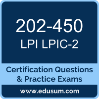 LPIC-2 Dumps, LPIC-2 PDF, 202-450 PDF, LPIC-2 Braindumps, 202-450 Questions PDF, LPI 202-450 VCE, LPI LPIC-2 202 Dumps