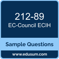 ECIH Dumps, 212-89 Dumps, 212-89 PDF, ECIH VCE, EC-Council 212-89 VCE, EC-Council ECIH v3 PDF