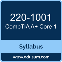 A+ Core 1 PDF, 220-1001 Dumps, 220-1001 PDF, A+ Core 1 VCE, 220-1001 Questions PDF, CompTIA 220-1001 VCE, CompTIA A Plus (Core 1) Dumps, CompTIA A Plus (Core 1) PDF