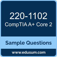 A+ Core 2 Dumps, 220-1102 Dumps, 220-1102 PDF, A+ Core 2 VCE, CompTIA 220-1102 VCE, CompTIA A Plus (Core 2) PDF
