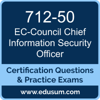 CCISO Dumps, CCISO PDF, 712-50 PDF, CCISO Braindumps, 712-50 Questions PDF, EC-Council 712-50 VCE