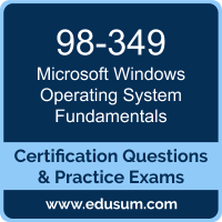 Windows Operating System Fundamentals Dumps, Windows Operating System Fundamentals PDF, 98-349 PDF, Windows Operating System Fundamentals Braindumps, 98-349 Questions PDF, Microsoft 98-349 VCE