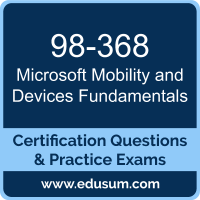 Mobility and Devices Fundamentals Dumps, Mobility and Devices Fundamentals PDF, 98-368 PDF, Mobility and Devices Fundamentals Braindumps, 98-368 Questions PDF, Microsoft 98-368 VCE