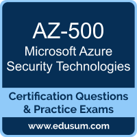 Azure Security Technologies Dumps, Azure Security Technologies PDF, AZ-500 PDF, Azure Security Technologies Braindumps, AZ-500 Questions PDF, Microsoft AZ-500 VCE, Microsoft MCA Azure Security Engineer Dumps