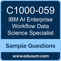 AI Enterprise Workflow Data Science Specialist Dumps, C1000-059 Dumps, C1000-059 PDF, AI Enterprise Workflow Data Science Specialist VCE, IBM C1000-059 VCE, IBM AI Enterprise Workflow Data Science Specialist PDF