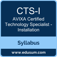 CTS-I PDF, CTS-I Dumps, CTS-I VCE, Certified Technology Specialist - Installation Questions PDF, AVIXA Certified Technology Specialist - Installation VCE, AVIXA CTS-I - Installation Dumps, AVIXA CTS-I - Installation PDF