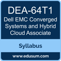 Converged Systems and Hybrid Cloud Associate PDF, DEA-64T1 Dumps, DEA-64T1 PDF, Converged Systems and Hybrid Cloud Associate VCE, DEA-64T1 Questions PDF, Dell EMC DEA-64T1 VCE, Dell EMC DCA-CSHC Dumps, Dell EMC DCA-CSHC PDF