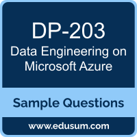 Data Engineering on Microsoft Azure Dumps, DP-203 Dumps, DP-203 PDF, Data Engineering on Microsoft Azure VCE, Microsoft DP-203 VCE, Data Engineering on Microsoft Azure PDF