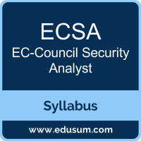 ECSA PDF, ECSA Dumps, ECSA VCE, EC-Council Security Analyst Questions PDF, EC-Council Security Analyst VCE, EC-Council ECSA v10 Dumps, EC-Council ECSA v10 PDF
