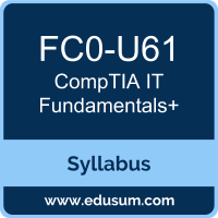 IT Fundamentals+ PDF, FC0-U61 Dumps, FC0-U61 PDF, IT Fundamentals+ VCE, FC0-U61 Questions PDF, CompTIA FC0-U61 VCE, CompTIA ITF+ Dumps, CompTIA ITF+ PDF