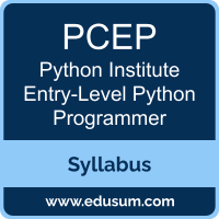 Entry-Level Python Programmer PDF, PCEP Dumps, PCEP PDF, Entry-Level Python Programmer VCE, PCEP Questions PDF, Python Institute PCEP VCE