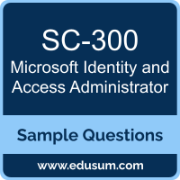 Identity and Access Administrator Dumps, SC-300 Dumps, SC-300 PDF, Identity and Access Administrator VCE, Microsoft SC-300 VCE, Microsoft MCA Identity and Access Administrator PDF
