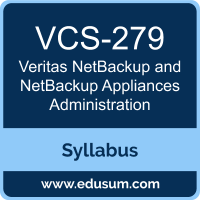 NetBackup and NetBackup Appliances Administration PDF, VCS-279 Dumps, VCS-279 PDF, NetBackup and NetBackup Appliances Administration VCE, VCS-279 Questions PDF, Veritas VCS-279 VCE