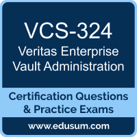 Enterprise Vault Administration Dumps, Enterprise Vault Administration PDF, VCS-324 PDF, Enterprise Vault Administration Braindumps, VCS-324 Questions PDF, Veritas VCS-324 VCE