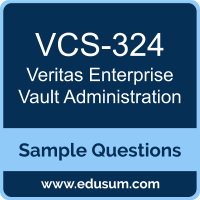 Enterprise Vault Administration Dumps, VCS-324 Dumps, VCS-324 PDF, Enterprise Vault Administration VCE, Veritas VCS-324 VCE