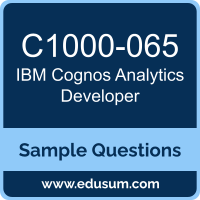 Cognos Analytics Developer Dumps, C1000-065 Dumps, C1000-065 PDF, Cognos Analytics Developer VCE, IBM C1000-065 VCE, IBM Cognos Analytics Developer PDF