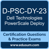 PowerScale Deploy Dumps, PowerScale Deploy PDF, D-PSC-DY-23 PDF, PowerScale Deploy Braindumps, D-PSC-DY-23 Questions PDF, Dell Technologies D-PSC-DY-23 VCE, Dell Technologies PowerScale Deploy Dumps