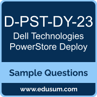 PowerStore Deploy Dumps, D-PST-DY-23 Dumps, D-PST-DY-23 PDF, PowerStore Deploy VCE, Dell Technologies D-PST-DY-23 VCE, Dell Technologies PowerStore Deploy PDF