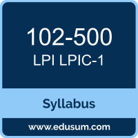 LPIC-1 PDF, 102-500 Dumps, 102-500 PDF, LPIC-1 VCE, 102-500 Questions PDF, LPI 102-500 VCE