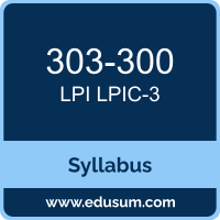 LPIC-3 PDF, 303-300 Dumps, 303-300 PDF, LPIC-3 VCE, 303-300 Questions PDF, LPI 303-300 VCE, LPI LPIC-3 303 Dumps, LPI LPIC-3 303 PDF