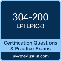 LPIC-3 Dumps, LPIC-3 PDF, 304-200 PDF, LPIC-3 Braindumps, 304-200 Questions PDF, LPI 304-200 VCE, LPI LPIC-3 304 Dumps