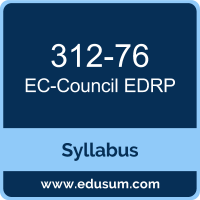 EDRP PDF, 312-76 Dumps, 312-76 PDF, EDRP VCE, 312-76 Questions PDF, EC-Council 312-76 VCE, EC-Council EDRP v3 Dumps, EC-Council EDRP v3 PDF