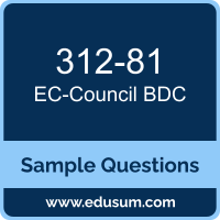 BDC Dumps, 312-81 Dumps, 312-81 PDF, BDC VCE, EC-Council 312-81 VCE, EC-Council BDC PDF