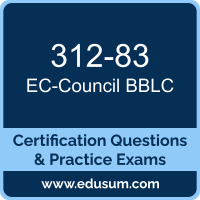 BBLC Dumps, BBLC PDF, 312-83 PDF, BBLC Braindumps, 312-83 Questions PDF, EC-Council 312-83 VCE, EC-Council BBLC Dumps