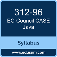CASE Java PDF, 312-96 Dumps, 312-96 PDF, CASE Java VCE, 312-96 Questions PDF, EC-Council 312-96 VCE, EC-Council CASE Java Dumps, EC-Council CASE Java PDF