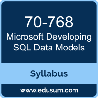Developing SQL Data Models PDF, 70-768 Dumps, 70-768 PDF, Developing SQL Data Models VCE, 70-768 Questions PDF, Microsoft 70-768 VCE, Microsoft MCSA SQL 2016 BI Development Dumps, Microsoft MCSA SQL 2016 BI Development PDF