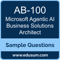 Agentic AI Business Solutions Architect Dumps, AB-100 Dumps, AB-100 PDF, Agentic AI Business Solutions Architect VCE, Microsoft AB-100 VCE, Microsoft Agentic AI Business Solutions Architect PDF