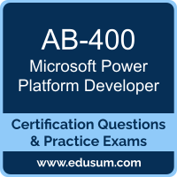 Power Platform Developer Dumps, Power Platform Developer PDF, AB-400 PDF, Power Platform Developer Braindumps, AB-400 Questions PDF, Microsoft AB-400 VCE, Microsoft MCA Power Platform Developer Dumps