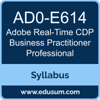 Real-Time CDP Business Practitioner Professional PDF, AD0-E614 Dumps, AD0-E614 PDF, Real-Time CDP Business Practitioner Professional VCE, AD0-E614 Questions PDF, Adobe AD0-E614 VCE, Adobe Real-Time CDP Business Practitioner Professional Dumps, Adobe Real-Time CDP Business Practitioner Professional PDF