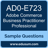 Commerce Business Practitioner Professional Dumps, AD0-E723 Dumps, AD0-E723 PDF, Commerce Business Practitioner Professional VCE, Adobe AD0-E723 VCE, Adobe Commerce Business Practitioner Professional PDF