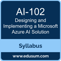 Designing and Implementing a Microsoft Azure AI Solution PDF, AI-102 Dumps, AI-102 PDF, Designing and Implementing a Microsoft Azure AI Solution VCE, AI-102 Questions PDF, Microsoft AI-102 VCE, Designing and Implementing a Microsoft Azure AI Solution Dumps, Designing and Implementing a Microsoft Azure AI Solution PDF