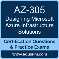 Designing Microsoft Azure Infrastructure Solutions Dumps, Designing Microsoft Azure Infrastructure Solutions PDF, AZ-305 PDF, Designing Microsoft Azure Infrastructure Solutions Braindumps, AZ-305 Questions PDF, Microsoft AZ-305 VCE, Designing Microsoft Azure Infrastructure Solutions Dumps