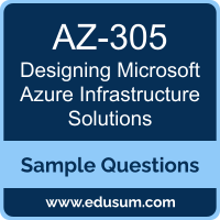 Designing Microsoft Azure Infrastructure Solutions Dumps, AZ-305 Dumps, AZ-305 PDF, Designing Microsoft Azure Infrastructure Solutions VCE, Microsoft AZ-305 VCE, Designing Microsoft Azure Infrastructure Solutions PDF