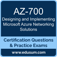 Designing and Implementing Microsoft Azure Networking Solutions Dumps, Designing and Implementing Microsoft Azure Networking Solutions PDF, AZ-700 PDF, Designing and Implementing Microsoft Azure Networking Solutions Braindumps, AZ-700 Questions PDF, Microsoft AZ-700 VCE, Designing and Implementing Microsoft Azure Networking Solutions Dumps