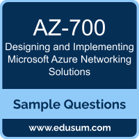 Designing and Implementing Microsoft Azure Networking Solutions Dumps, AZ-700 Dumps, AZ-700 PDF, Designing and Implementing Microsoft Azure Networking Solutions VCE, Microsoft AZ-700 VCE, Designing and Implementing Microsoft Azure Networking Solutions PDF