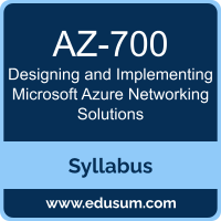 Designing and Implementing Microsoft Azure Networking Solutions PDF, AZ-700 Dumps, AZ-700 PDF, Designing and Implementing Microsoft Azure Networking Solutions VCE, AZ-700 Questions PDF, Microsoft AZ-700 VCE, Designing and Implementing Microsoft Azure Networking Solutions Dumps, Designing and Implementing Microsoft Azure Networking Solutions PDF