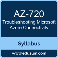 Troubleshooting Microsoft Azure Connectivity PDF, AZ-720 Dumps, AZ-720 PDF, Troubleshooting Microsoft Azure Connectivity VCE, AZ-720 Questions PDF, Microsoft AZ-720 VCE