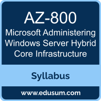 Administering Windows Server Hybrid Core Infrastructure PDF, AZ-800 Dumps, AZ-800 PDF, Administering Windows Server Hybrid Core Infrastructure VCE, AZ-800 Questions PDF, Microsoft AZ-800 VCE