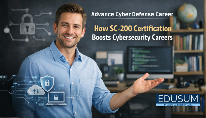 SC-200 certification guide highlighting cybersecurity career growth.