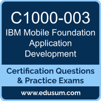 Mobile Foundation Application Development Dumps, Mobile Foundation Application Development PDF, C1000-003 PDF, Mobile Foundation Application Development Braindumps, C1000-003 Questions PDF, IBM C1000-003 VCE, IBM Mobile Foundation Application Development Dumps