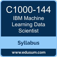 Machine Learning Data Scientist PDF, C1000-144 Dumps, C1000-144 PDF, Machine Learning Data Scientist VCE, C1000-144 Questions PDF, IBM C1000-144 VCE, IBM Machine Learning Data Scientist Dumps, IBM Machine Learning Data Scientist PDF