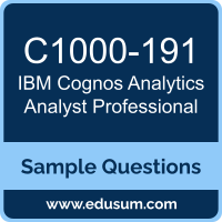 Cognos Analytics Analyst Professional Dumps, C1000-191 Dumps, C1000-191 PDF, Cognos Analytics Analyst Professional VCE, IBM C1000-191 VCE, IBM Cognos Analytics Analyst Professional PDF
