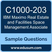 Maximo Real Estate and Facilities Space Management Associate Dumps, C1000-203 Dumps, C1000-203 PDF, Maximo Real Estate and Facilities Space Management Associate VCE, IBM C1000-203 VCE, IBM Maximo Real Estate and Facilities Space Management Associate PDF