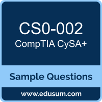 CySA+ Dumps, CS0-002 Dumps, CS0-002 PDF, CySA+ VCE, CompTIA CS0-002 VCE, CompTIA CySA Plus PDF