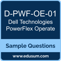 PowerFlex Operate Dumps, D-PWF-OE-01 Dumps, D-PWF-OE-01 PDF, PowerFlex Operate VCE, Dell Technologies D-PWF-OE-01 VCE, Dell Technologies PowerFlex Operate PDF