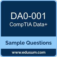 Data+ Dumps, DA0-001 Dumps, DA0-001 PDF, Data+ VCE, CompTIA DA0-001 VCE, CompTIA Data Plus PDF
